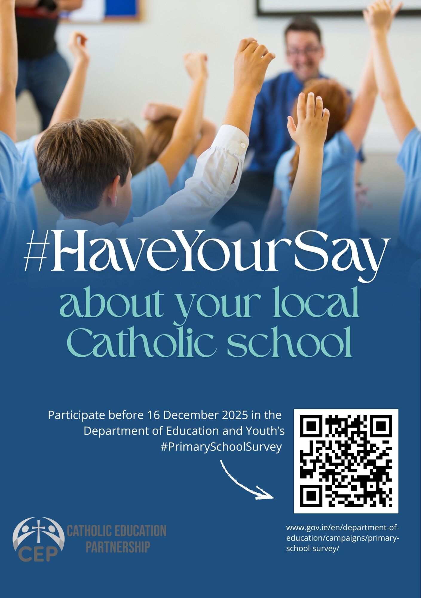Have your say A5 poster
